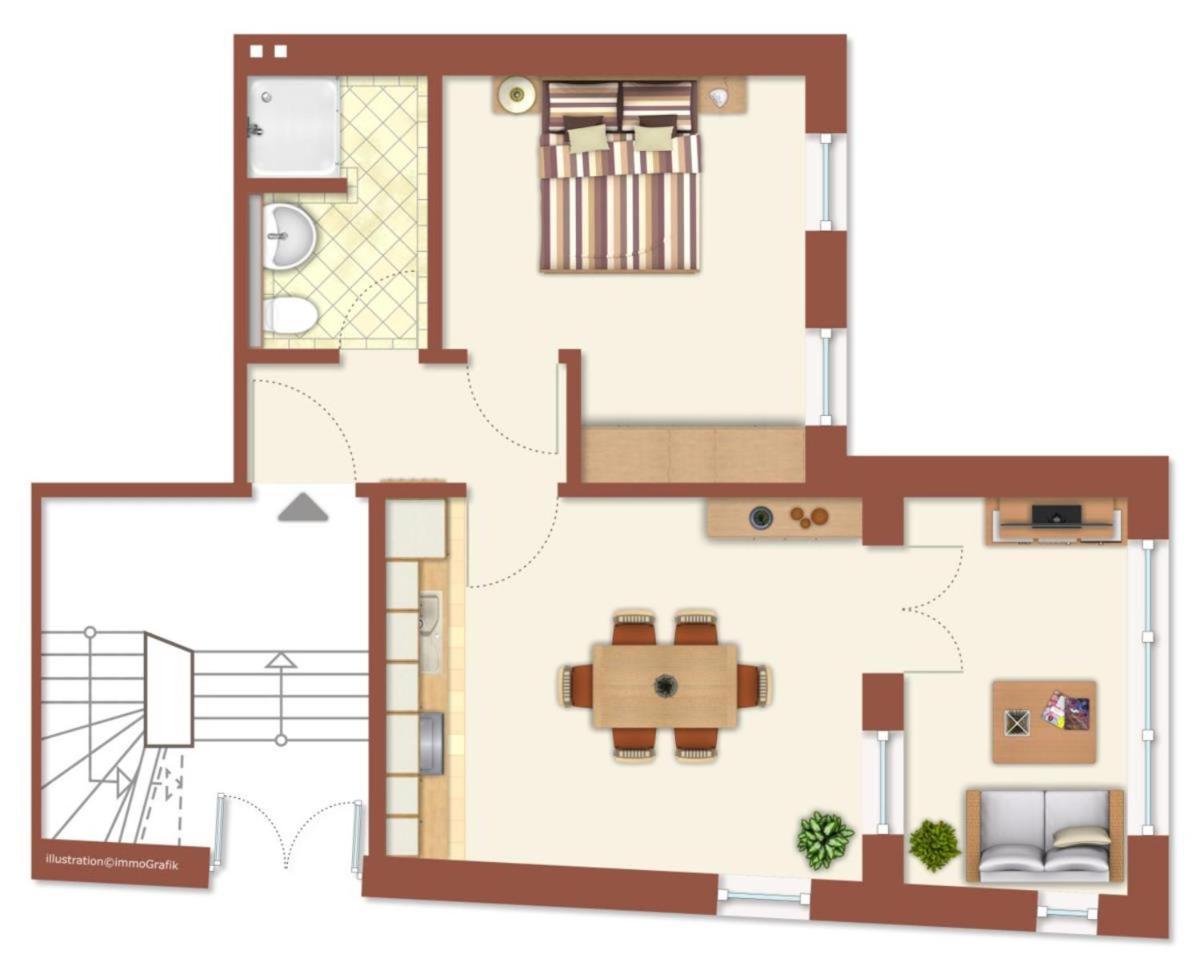 Villa Seevogel/Seeadler Росток Екстериор снимка